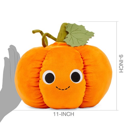 Yummy World Plush - 9" Jack O'Lantern Interactive Pumpkin Plush