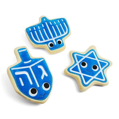 Yummy World Plush - 6" Hanukkah Cookies Plush Set