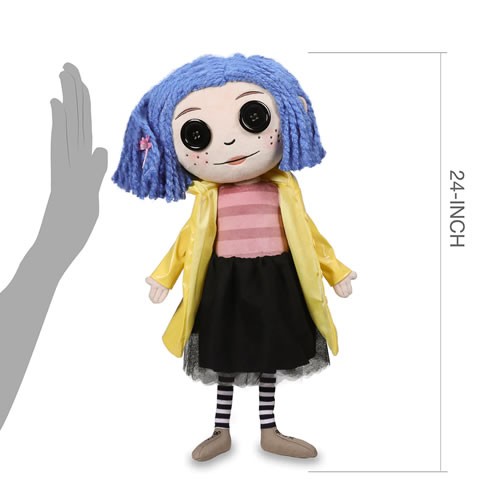 Coraline Plush - 24" Coraline Premium Plush Doll In Gift Box