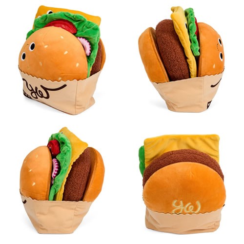 Yummy World Plush - 13" Bonnie Burger 13" Interactive Plush