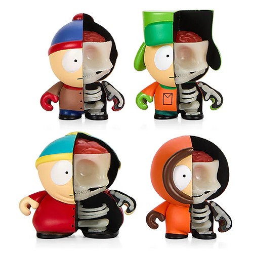 Vinyl Art Figures - South Park - Anatomy Boys 4-Pack