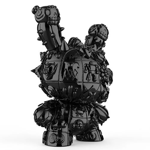 Dunny Vinyl Art Figures - 8" Monolith By Robot Soda (Onyx Edition)