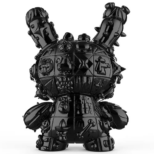 Dunny Vinyl Art Figures - 8" Monolith By Robot Soda (Onyx Edition)