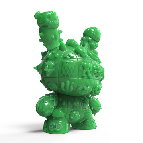 Dunny Vinyl Art Figures - 8" Monolith By Robot Soda (Jade Edition)