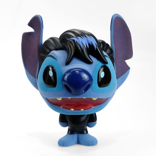 Bhunny Stylized Figures - Disney - Lilo & Stitch - 4" Elvis Singer Stitch (Flocked)