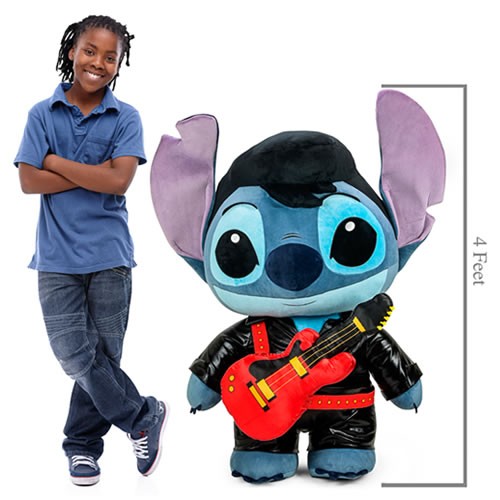 Disney Plush - Lilo & Stitch - 4' Singer Elvis Stitch