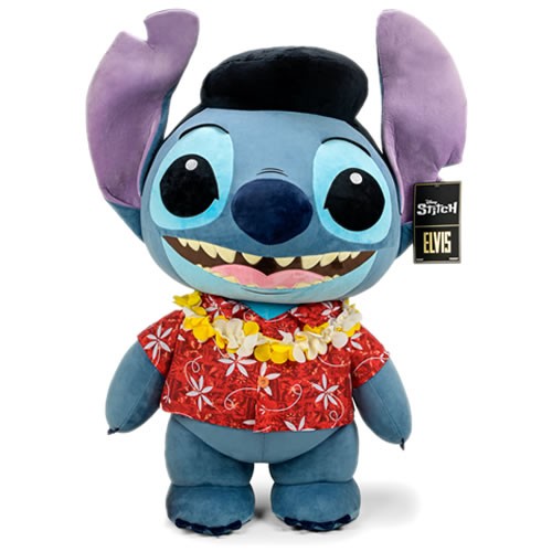 Disney Plush - Lilo & Stitch - 4' Elvis Blue Hawaiian Stitch