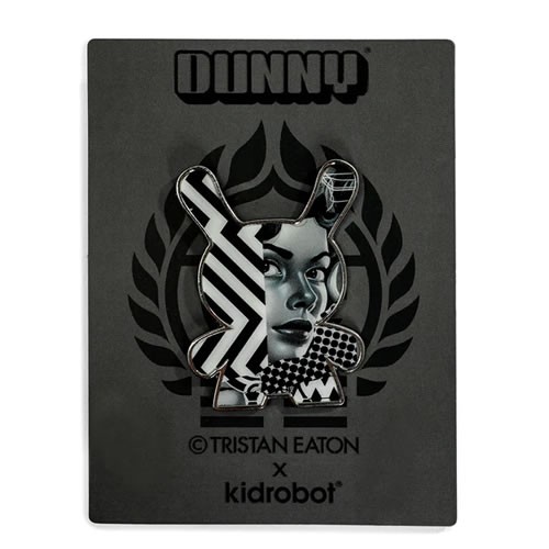 Pins & Buttons - Dunny 20th Anniversary - Monochromic Dunny Pin By Tristan Eaton