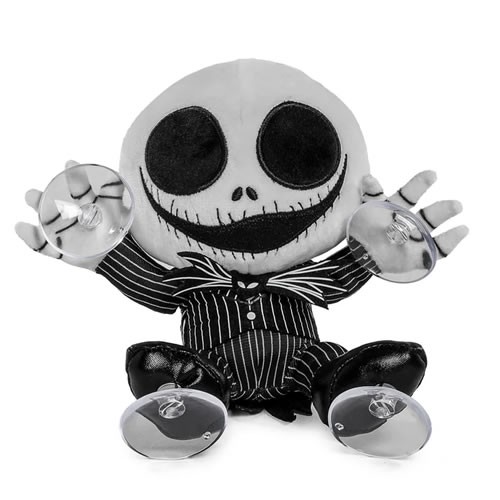 Window Clinger Plush - NBX - 6" Jack Skellington