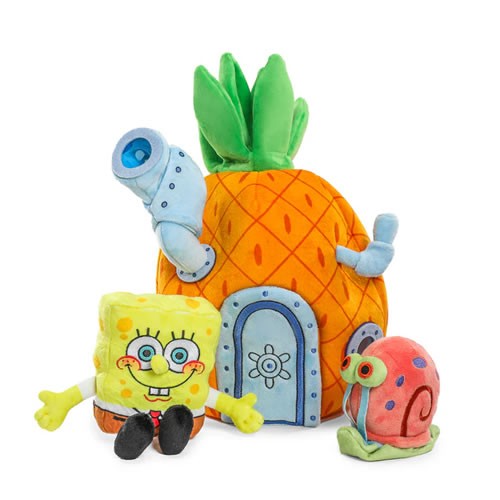 Spongebob Squarepants Plush - 13" Pineapple Interactive Plush