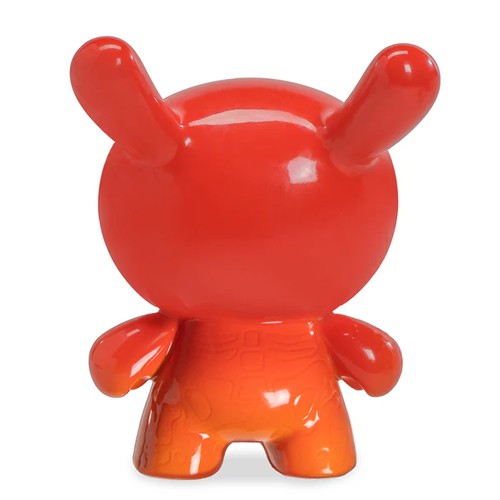 Dunny Art Figures - 5" Fine Ash Dunny Ceramic Ashtray (Sunset Orange Edition)