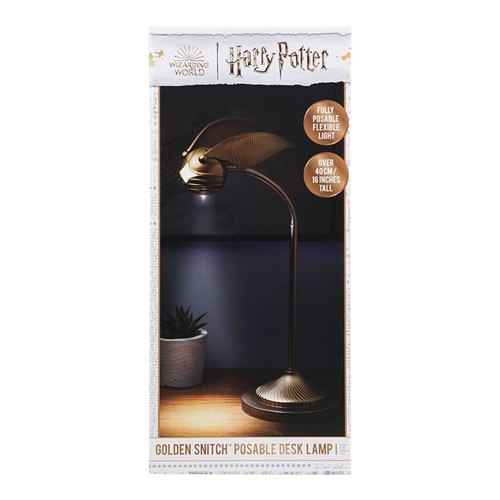 Lights & Lamps - Harry Potter - Golden Snitch Posable Desk Lamp