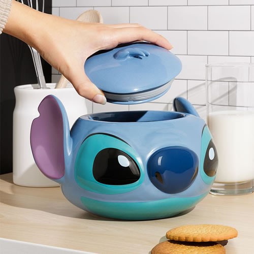 Disney Accessories - Lilo & Stitch - Stitch Shaped Cookie Jar