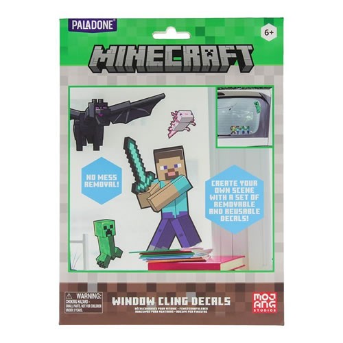 Minecraft Accessories - Electrostatic Window Decals