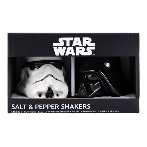 Household Accessories - Star Wars - Darth Vader And Stormtrooper Salt And Pepper Shaker