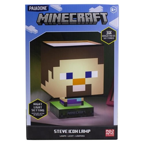 Lights & Lamps - Minecraft - Steve Icon Lamp