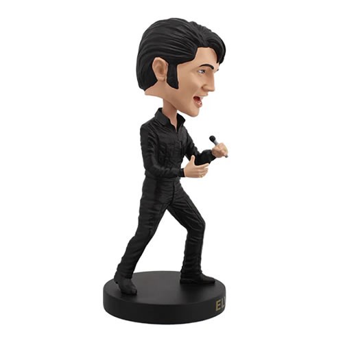 Bobbleheads Figures - Elvis Black Leather ('68 Comeback)