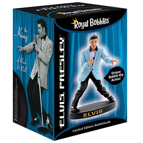 Bobbleheads Figures - Elvis ('56 Blue) (Bobblehips)