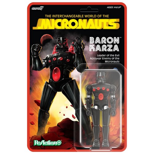 ReAction+ Figures - Micronauts - W01 - Baron Karza