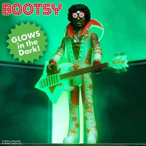 ReAction Figures - Bootsy Collins - W03 - Bootsy Collins (Glow)