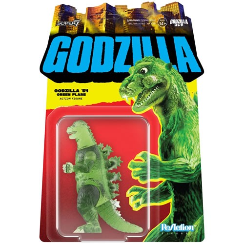 ReAction Figures - Toho - W07 - Godzilla (Semi-Clear Green Version)