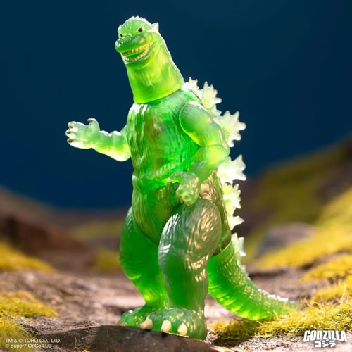 ReAction Figures - Toho - W07 - Godzilla (Semi-Clear Green Version)