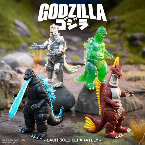 ReAction Figures - Toho - W07 - Godzilla (Semi-Clear Green Version)