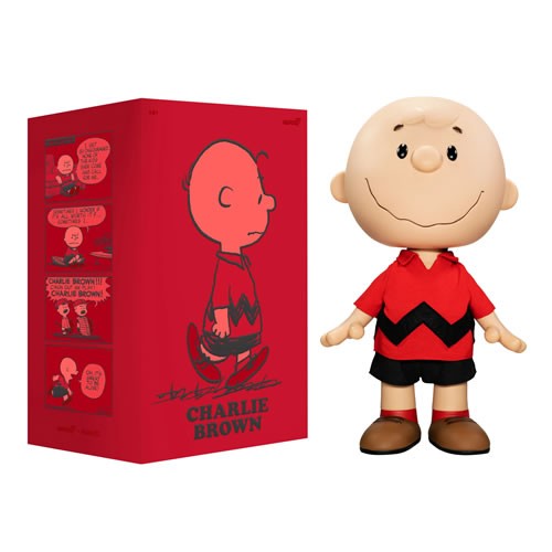 Supersize Vinyl Figures - Peanuts - 16" Charlie Brown (Red Shirt)