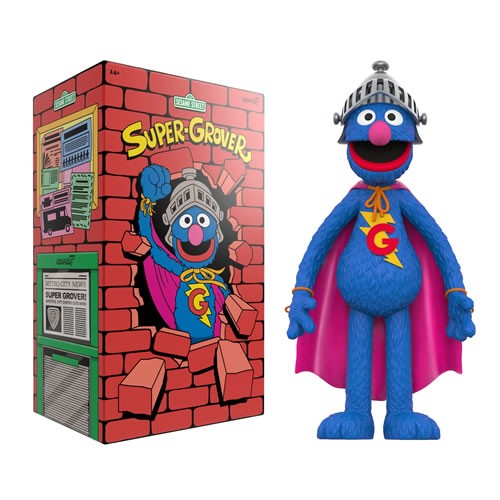 Supersize Vinyl Figures - Sesame Street - 17" Super Grover