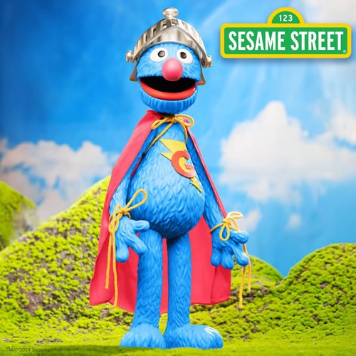 Supersize Vinyl Figures - Sesame Street - 17" Super Grover