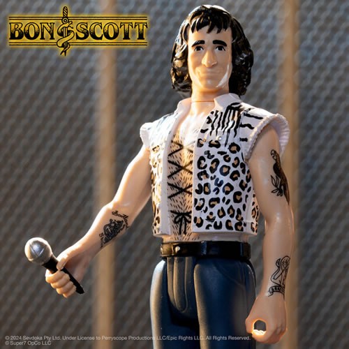 ReAction Figures - Bon Scott - W02 - Bon Scott (Leopard Print)