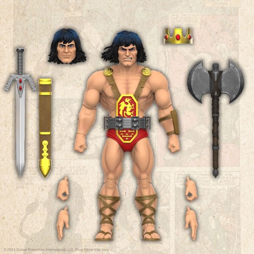 S7 ULTIMATES! Figures - Conan Comics - W02 - Kull The Conqueror