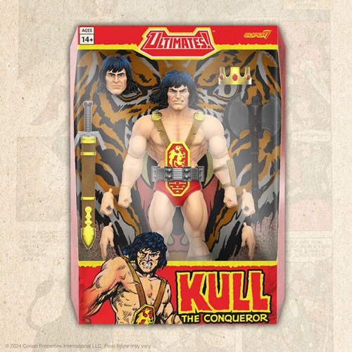 S7 ULTIMATES! Figures - Conan Comics - W02 - Kull The Conqueror