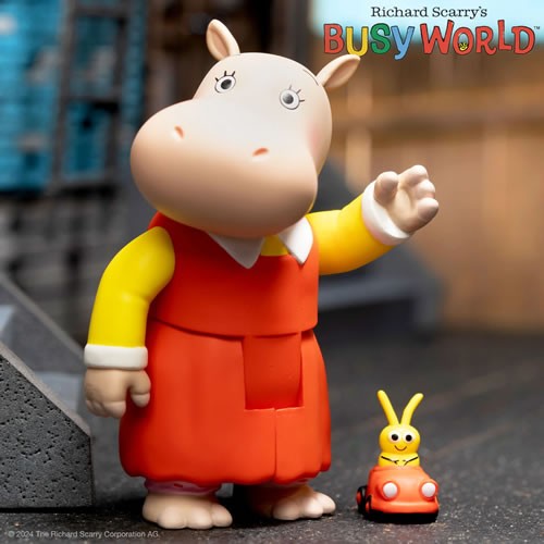 ReAction Figures - Richard Scarry - W01 - Hilda Hippo