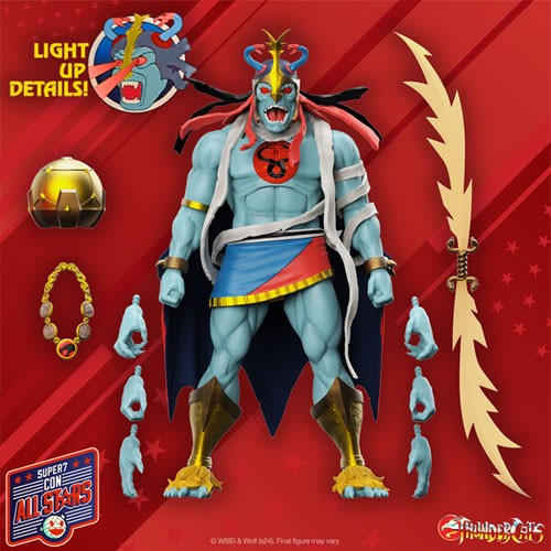 S7 ULTIMATES! Figures - ThunderCats - Mumm-Ra (LED Eyes)