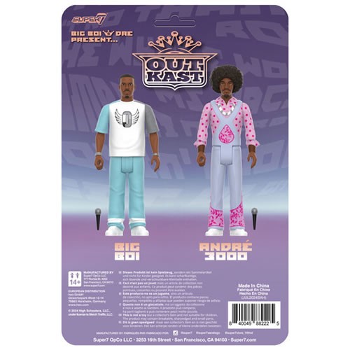 ReAction Figures - OutKast - W03 - OutKast (Big Boi & Dre Present) 2-Pack