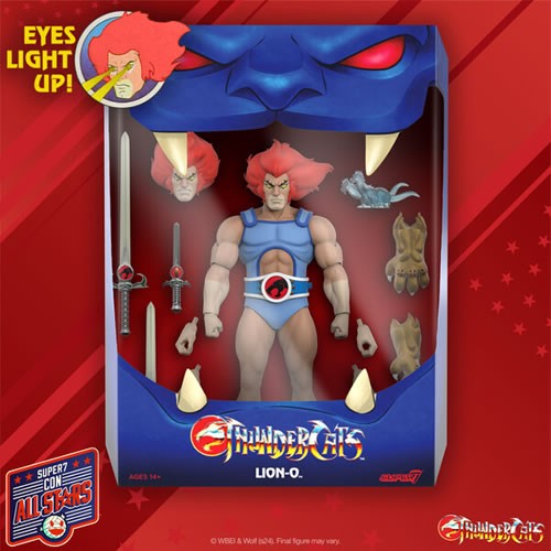 S7 ULTIMATES! Figures - ThunderCats - Lion-O (LED Eyes)