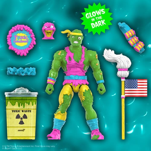 S7 ULTIMATES! Figures - Toxic Crusaders - Toxie (Slime / Glow)