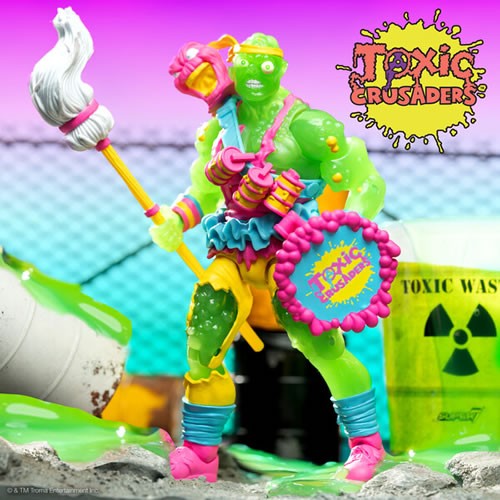 S7 ULTIMATES! Figures - Toxic Crusaders - Toxie (Slime / Glow)