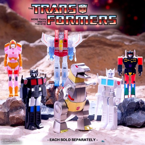 ReAction Figures - Transformers - W08 - Ghost of Starscream (Translucent Glitter)