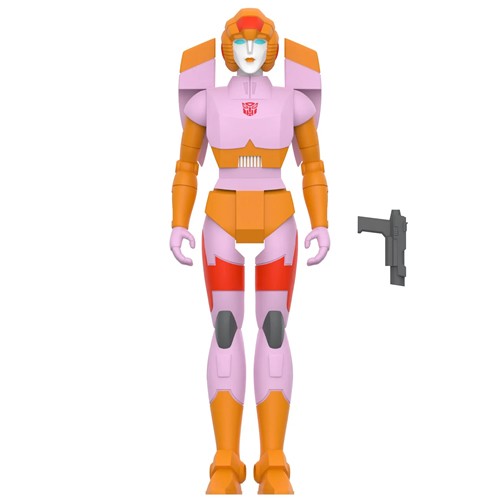 ReAction Figures - Transformers - W08 - Arcee (Pink & Orange)