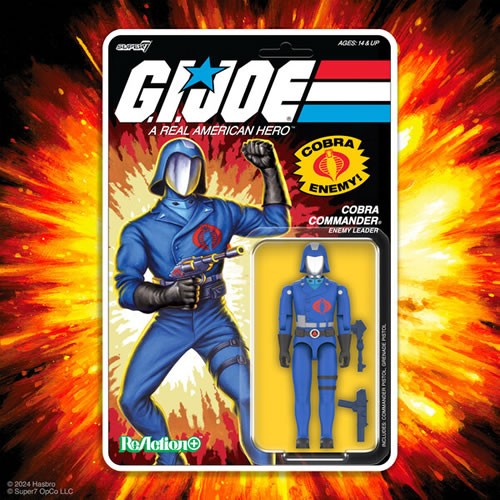 ReAction+ Figures - G.I. Joe - W01 - Cobra Commander (Cartoon)