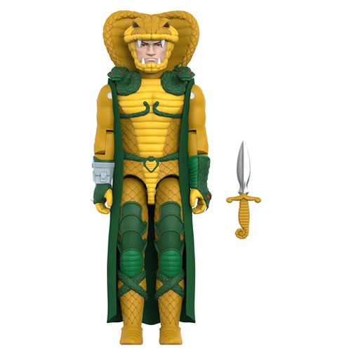 ReAction+ Figures - G.I. Joe - W02 - Serpentor (Cartoon)