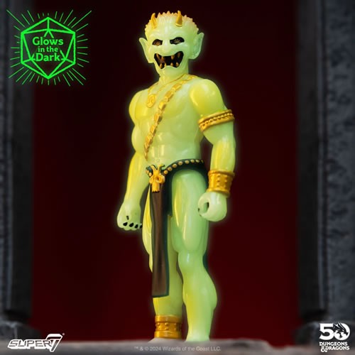 ReAction Figures - Dungeons & Dragons - W04 - Efreeti (Glow) (SDCC 2024 Exclusive)