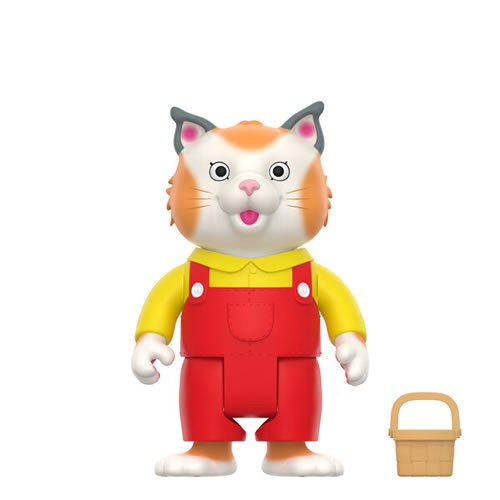 ReAction Figures - Richard Scarry - W02 - Huckle Cat (Overalls)