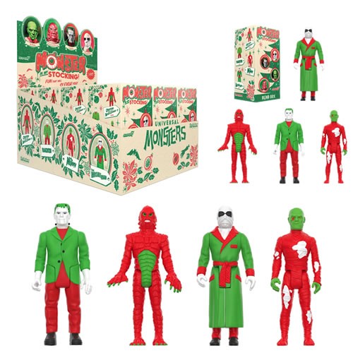 ReAction Figures - Universal Monsters - W01 - 12pc Blind Box Display (Monster In My Stocking)