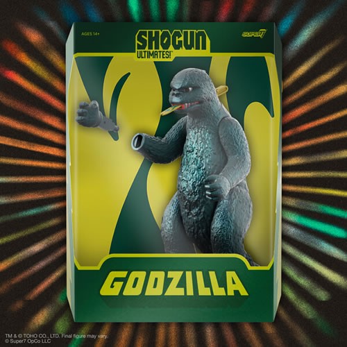 S7 ULTIMATES! Figures - Toho - Shogun Godzilla (Green Metallic Hawaii)