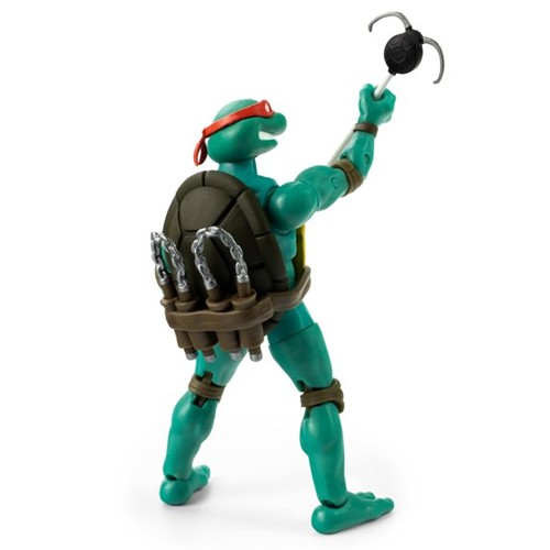 BST AXN Best Action Figures - TMNT - 5" Michelangelo + Comic