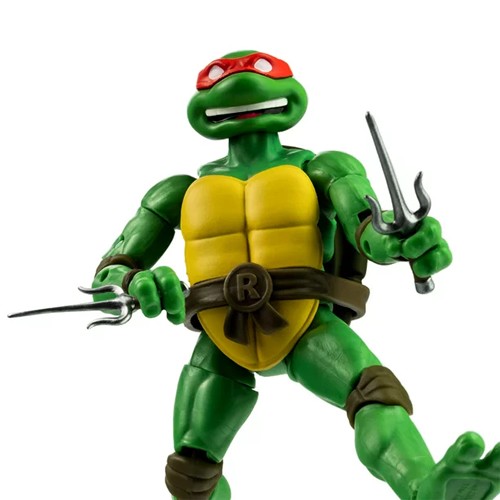 BST AXN Best Action Figures - TMNT - 5" Raphael + Comic