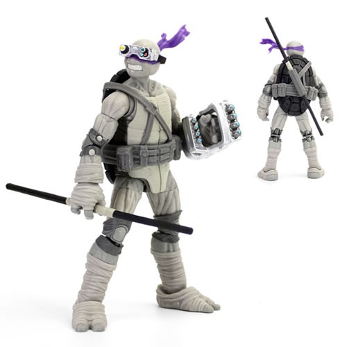 BST AXN Best Action Figures - TMNT - 5" Comic Heroes B&W 4-Pack SDCC 2023 Exclusive